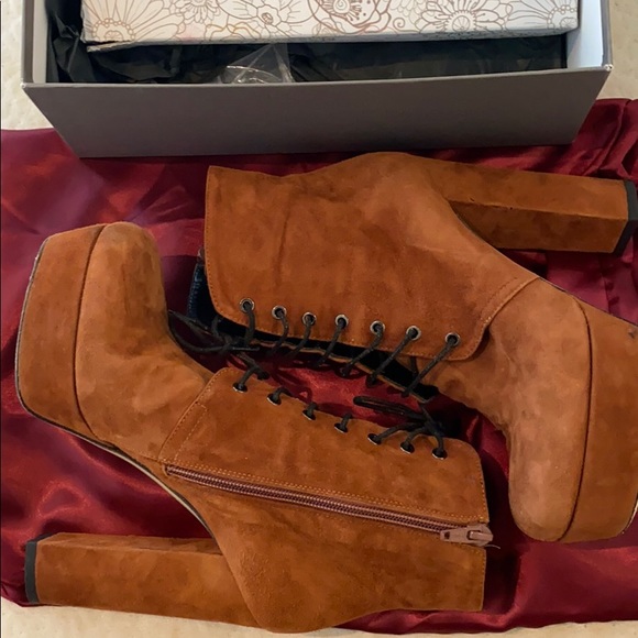 Giampaolo Viozzi platform booties - Picture 2 of 6